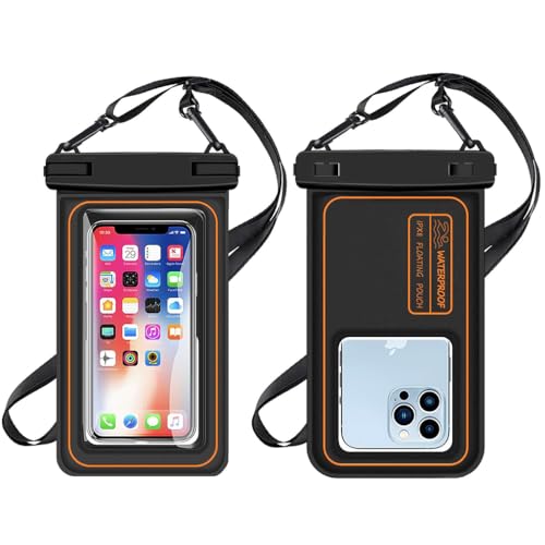 ZORBES® IPX8 Waterproof Mobile Pouch for 7.5'' Phones 30M Underwater Dry Bag with PVC Touchscreen, Secure Lock Seal, Detachable Sling Strap for Swimming, Snorkeling, Beach & Water Sports ZORBES® IPX8 Waterproof Mobile Pouch for 7.5'' Phones 30M Underwater Dry Bag with PVC Touchscreen, Secure Lock Seal, Detachable Sling Strap for Swimming, Snorkeling, Beach & Water Sports